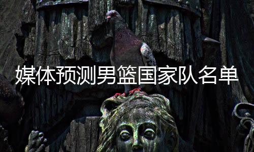 媒体预测男篮国家队名单 胡明轩有望进入